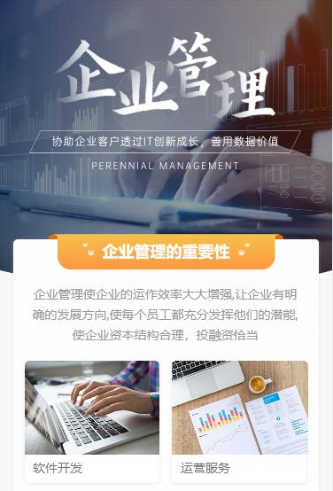 定结企业管理小程序开发
